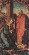 SCHAUFELEIN, Hans Leonhard The Birth of Christ  sft oil painting artist